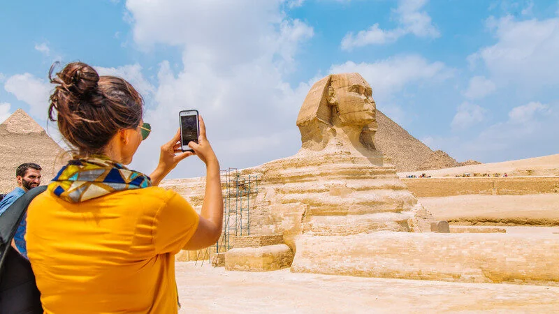 Tagesausflug nach Kairo & zu den Pyramiden von Gizeh mit dem Flugzeug in Sharm El Sheikh