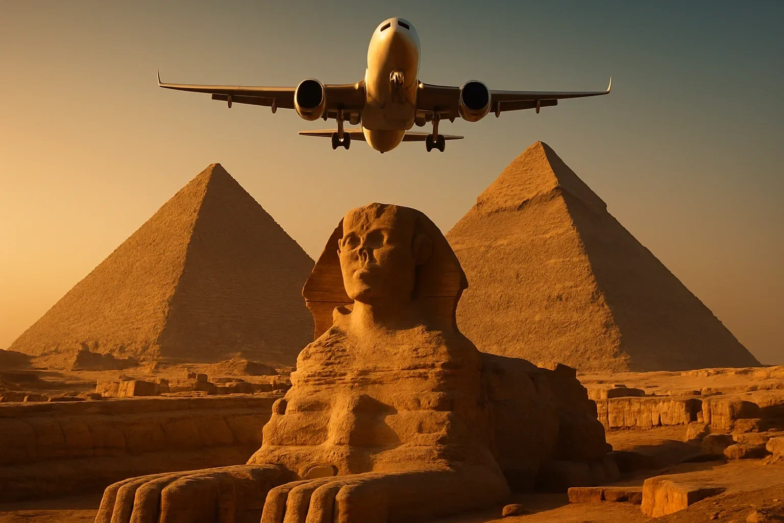 Tagesausflug nach Kairo & zu den Pyramiden von Gizeh mit dem Flugzeug in Sharm El Sheikh — view 4
