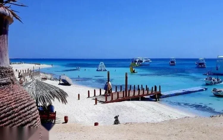 Korallenriffe bei der Paradise Island