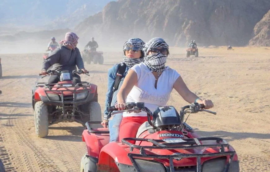Quad-Fahrt in der Wüste